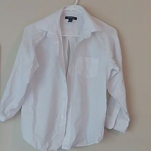 Dress SHIRT  Large 10/12 HUSKY button down NEW